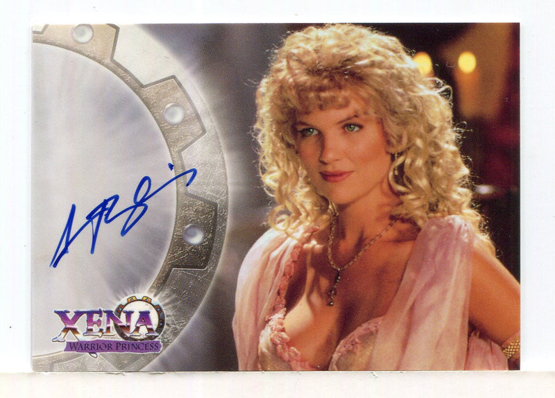 Xena Series II Two Topps Alexandra Tydings as Aphrodite Autograph Card A7