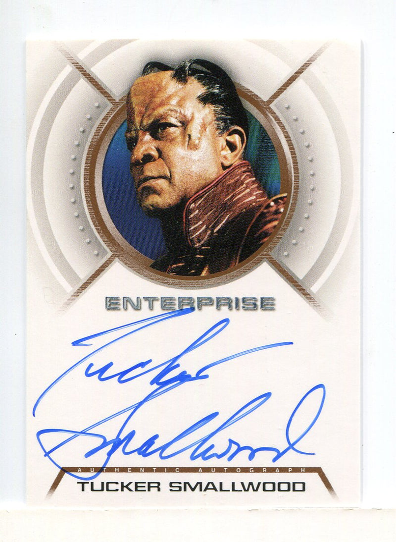 Star Trek Enterprise Season 3 Autograph Card Tucker Smallwood Xindi Humanoid A27
