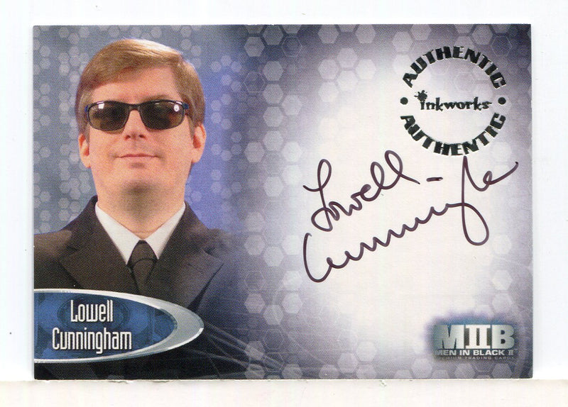 Men In Black II Creator Lowell Cunningham Autograph Card A7 Inkworks 2002