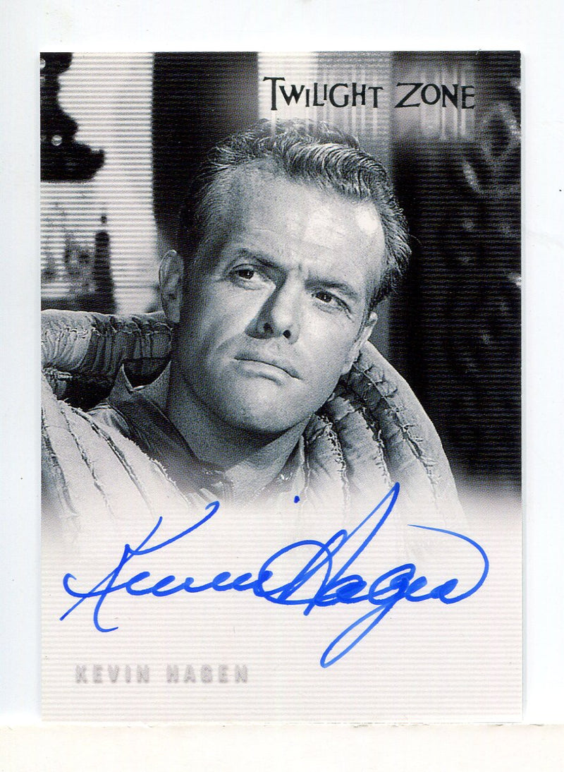 Twilight Zone 4 Science and Superstition Kevin Hagen Autograph Card A-94