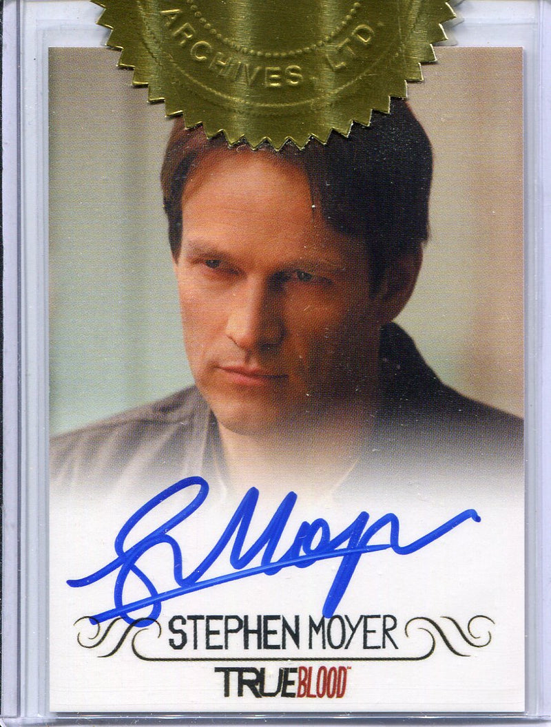 True Blood Season 6 Dealer Incentive Stephen Moyer Autograph Card