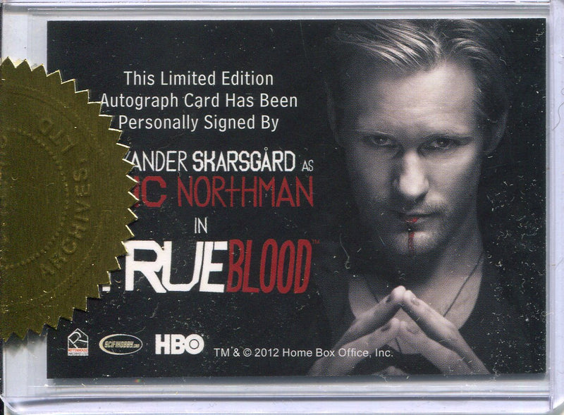 True Blood Premiere Edition Dealer Incentive Alexander Skarsgard Autograph Card