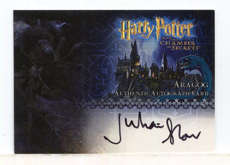 Harry Potter and the Chamber of Secrets Julian Glover Autograph Card