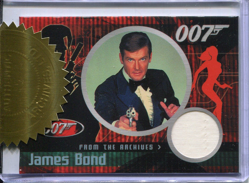 James Bond Dangerous Liaisons Roger Moore Case Topper Costume Card CC4