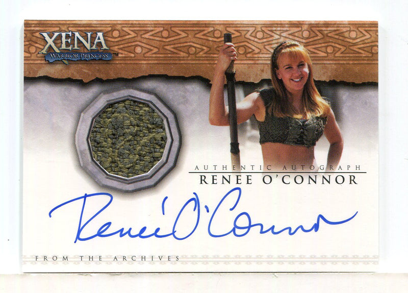 Xena Quotable Xena Renee O'Connor Autograph Costume Card AC10