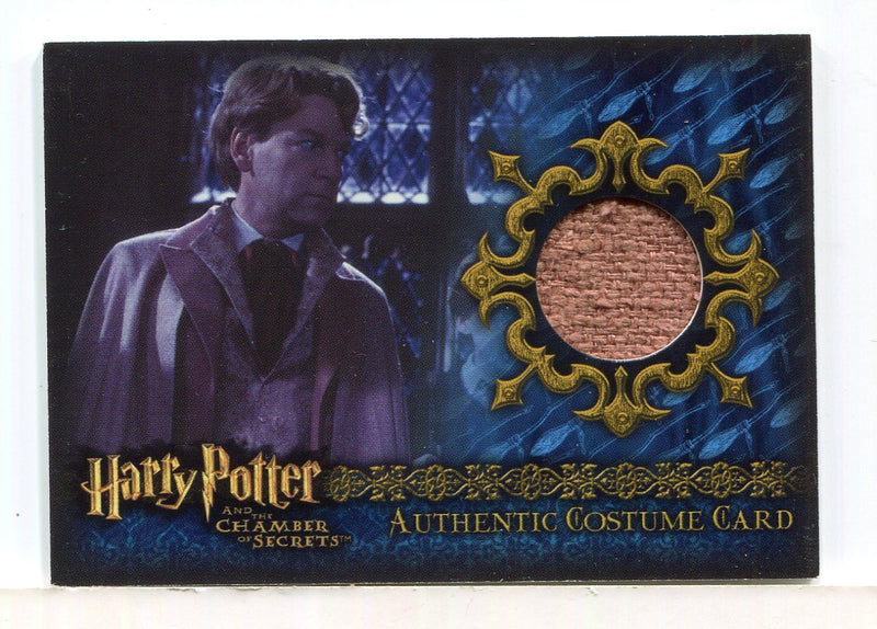 Harry Potter Chamber Secrets Professor Lockhart Costume Card HP C3 #319/640