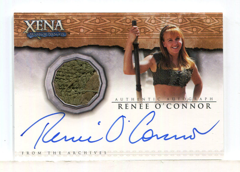 Xena Quotable Xena Renee O'Connor Autograph Costume Card AC10