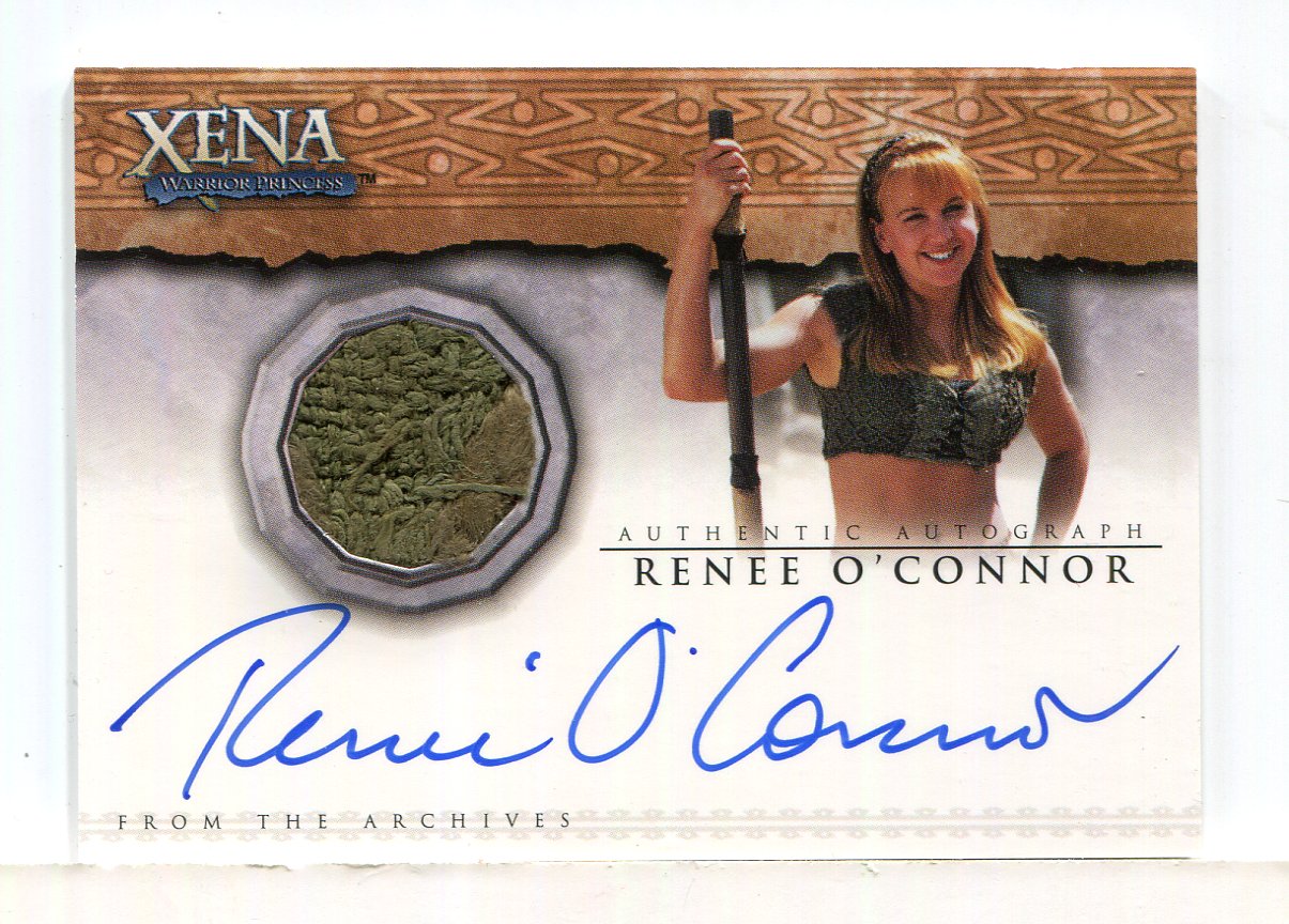 Xena Quotable Xena Renee O'Connor Autograph Costume Card AC10 - TvMovieCards.com