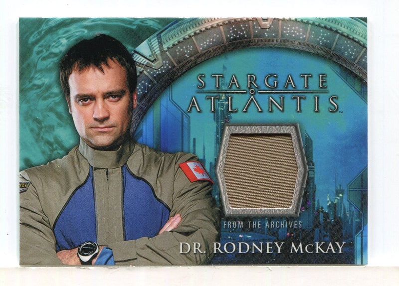 Stargate Atlantis Season One Dr. Rodney McKay Costume Card