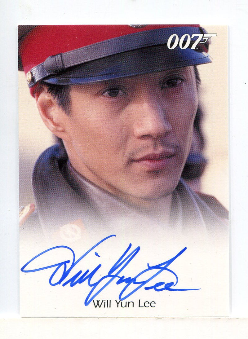 James Bond Heroes & Villains Will Yun Lee as Colonel Moon Autograph Card