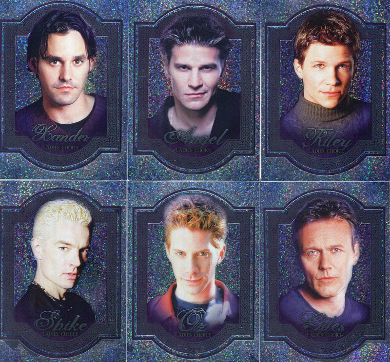 Buffy Vampire Slayer Women of Sunnydale Ladies Choice Chase Card Set LC-1 LC-6