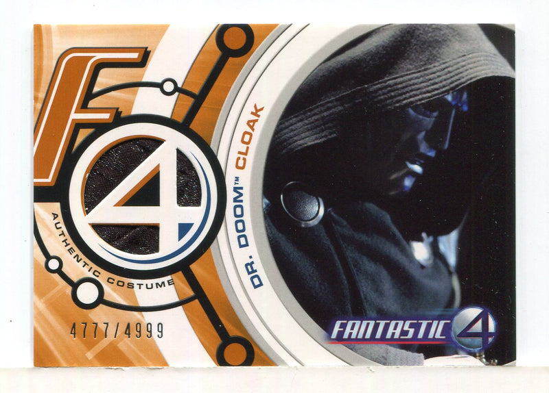 Fantastic Four Movie Dr. Doom Cloak Costume Card DD003 Upper Deck