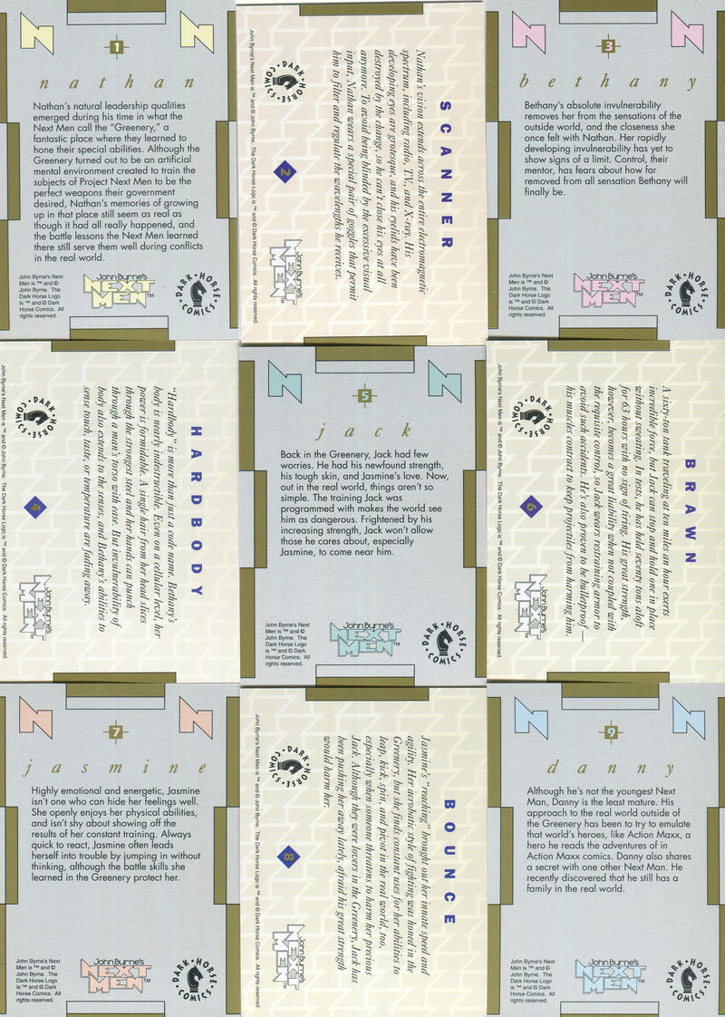 Dark Horse Comics Promo Card Set 12 Cards 1994