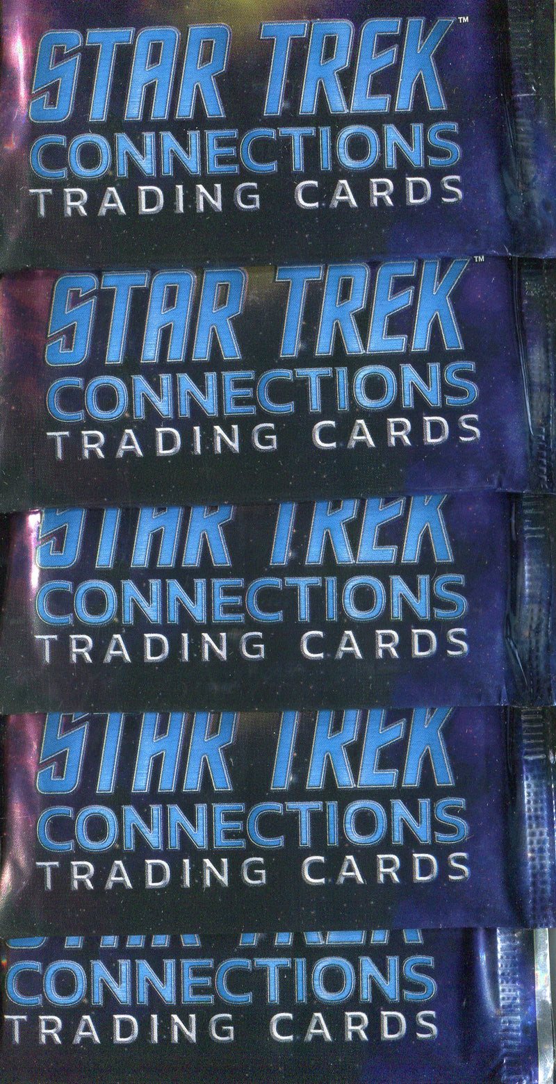 Star Trek 2026 Connections Trading Card Pack Lot (5) Sealed Packs