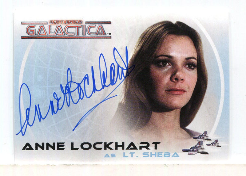 Battlestar Galactica Colonial Warriors Anne Lockhart Autograph Card A17