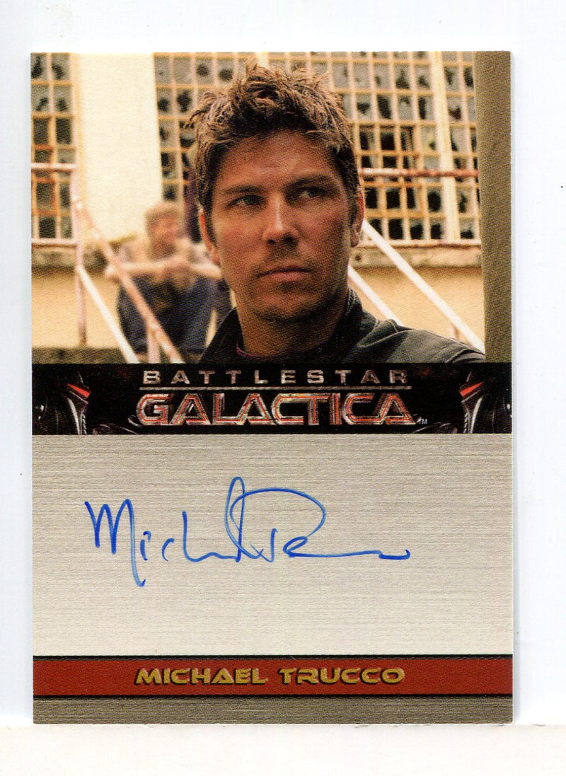 Battlestar Galactica Season Two Michael Trucco Autograph Card