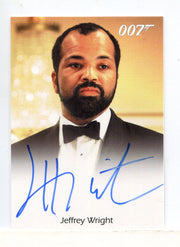 James Bond Classics 2016 Jeffrey Wright in Casino Royale Autograph Card - TvMovieCards.com