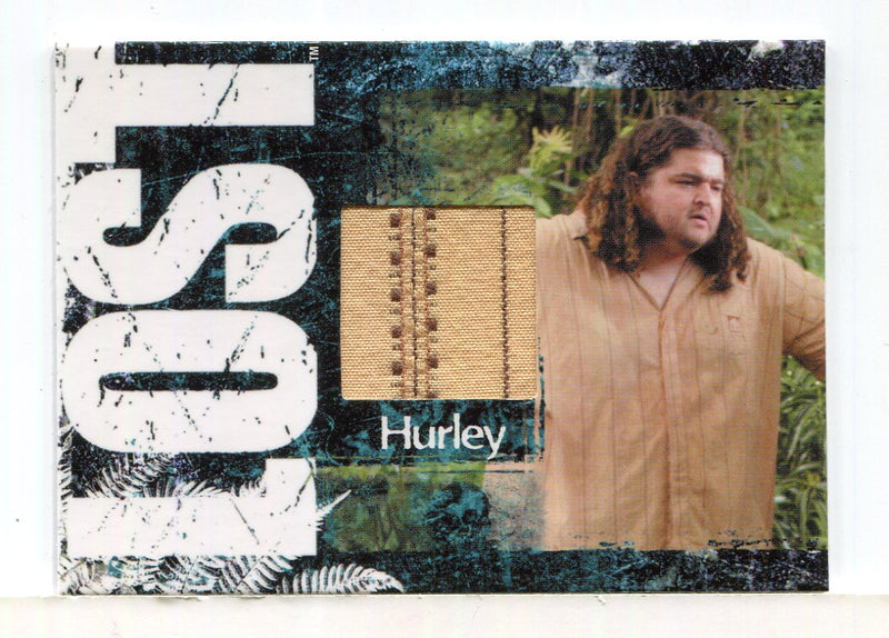 Lost Relics Jorge Garcia as Hugo "Hurley" Reyes Relic Costume Card CC5 #146/350
