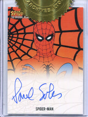 Spider-Man Animated Series Paul Soles Autograph Card & Lenticular Set - TvMovieCards.com
