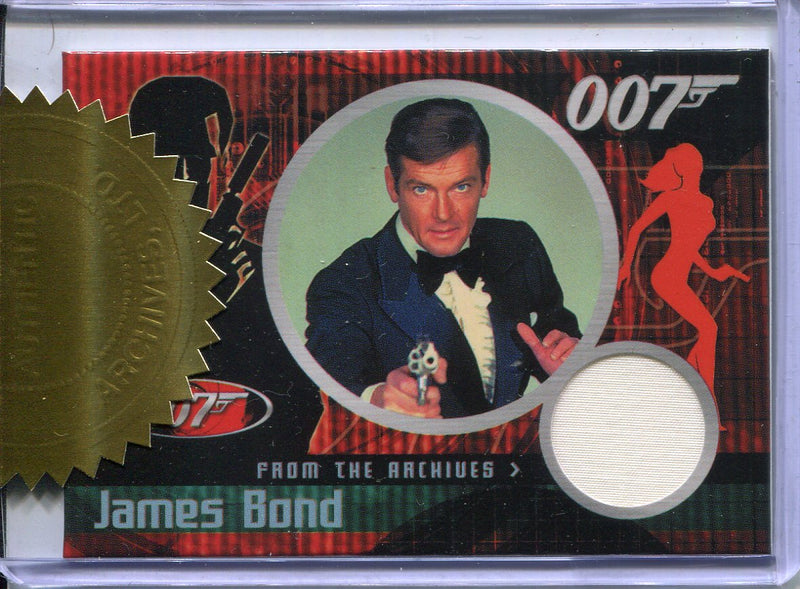 James Bond Dangerous Liaisons Roger Moore Case Topper Costume Card CC4