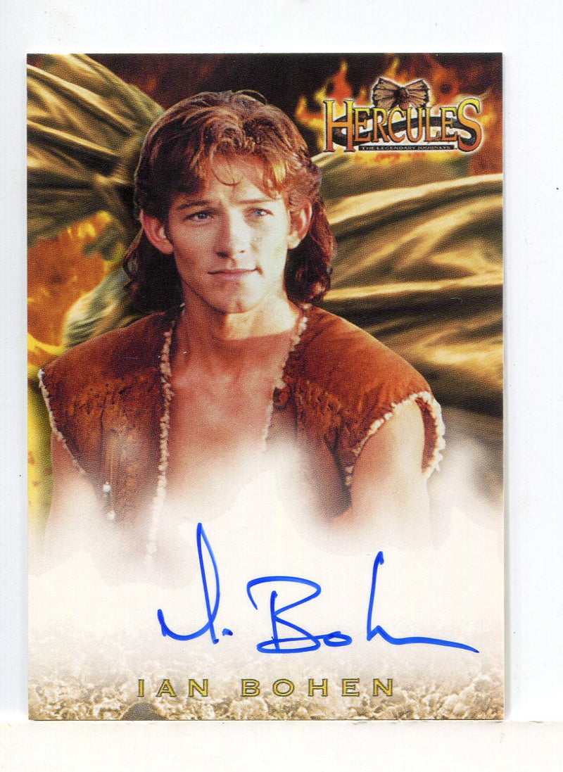 Hercules The Complete Journeys Ian Bohen as Young Hercules Autograph Card A7