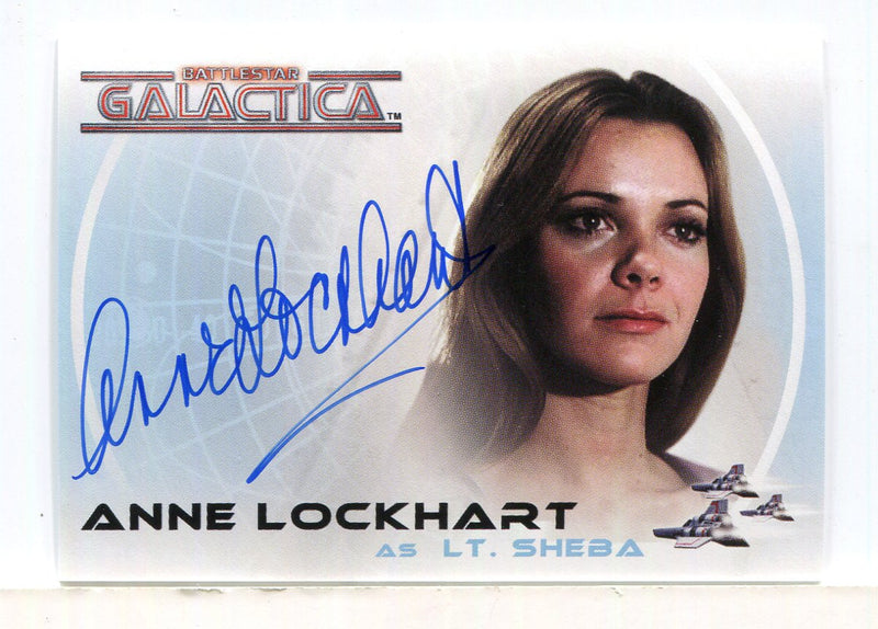 Battlestar Galactica Colonial Warriors Anne Lockhart Autograph Card A17