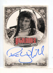 Highlander Peter Wingfield as Methos Expansion Autograph Card IA3 - TvMovieCards.com