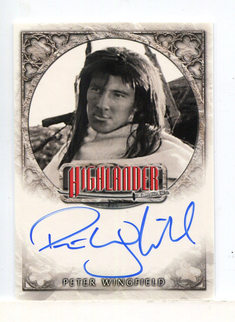 Highlander Peter Wingfield as Methos Expansion Autograph Card IA3 - TvMovieCards.com