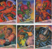 Spider-Man 1995 Fleer Ultra Clearchrome Chase Card Set 10 Cards - TvMovieCards.com