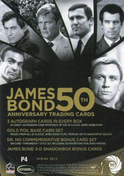 James Bond 50th Anniversary Promo Card P4   - TvMovieCards.com