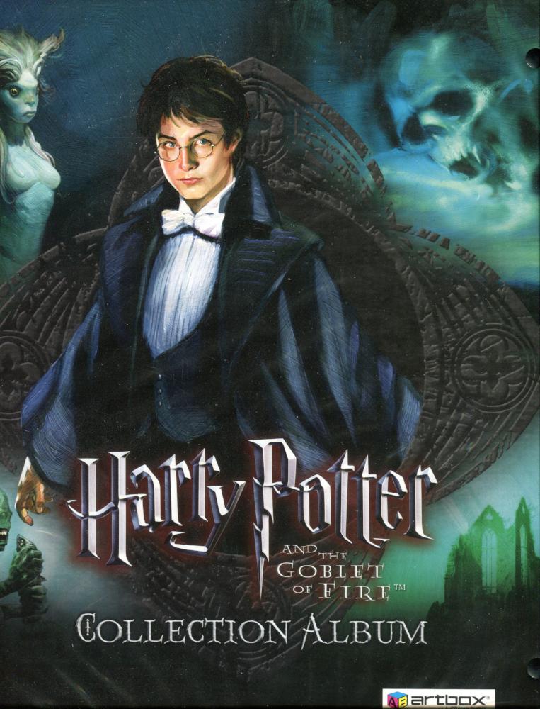 Harry Potter and the Goblet of Fire Collector Card Album Artbox 2005   - TvMovieCards.com