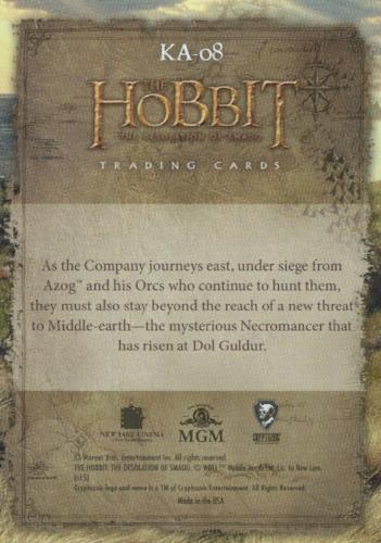 Hobbit Desolation of Smaug 3D Lenticular Posters Chase Card KA-08   - TvMovieCards.com