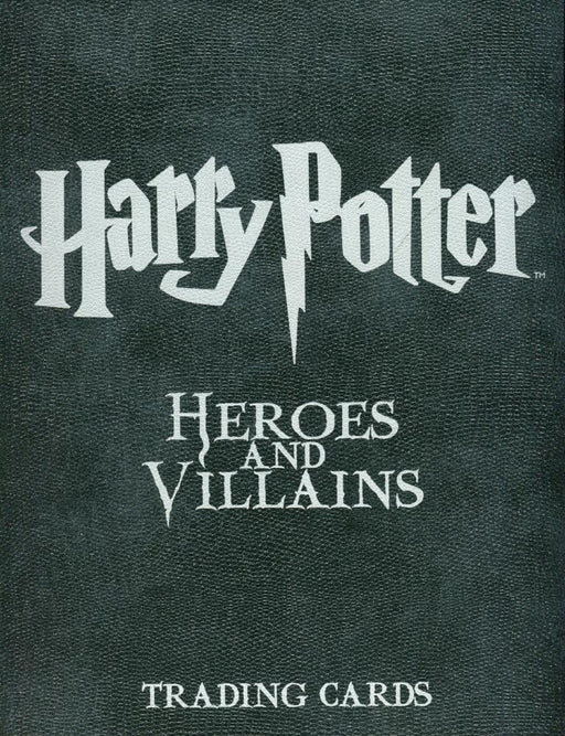 Harry Potter Heroes & Villains Collector Card Album Artbox 2010   - TvMovieCards.com