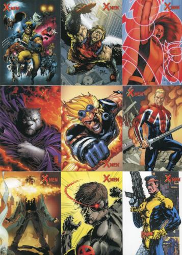 X-Men Archives Trading Base Card Set 72 Cards Marvel Rittenhouse 2009   - TvMovieCards.com