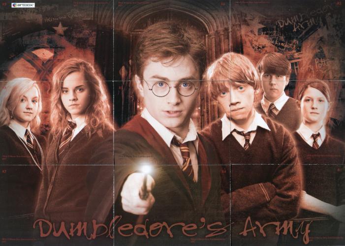 Harry Potter Order of Phoenix Foil Puzzle Chase Card Set 9 Cards R1 - R9   - TvMovieCards.com