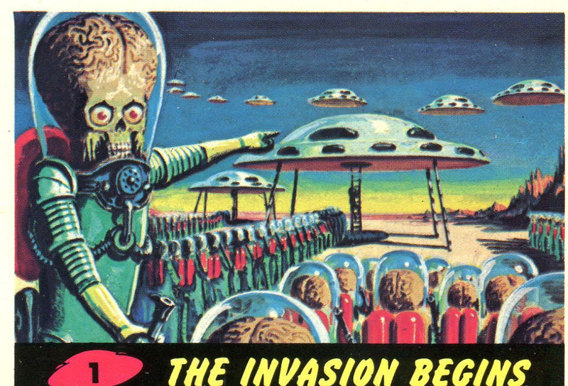 Mars Attacks Archives Base Card Set 100 Cards Topps 1994   - TvMovieCards.com