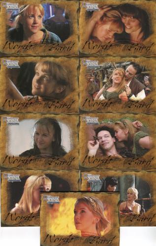 Xena The Quotable Xena Words from the Bard Chase Card Set B1 - B9   - TvMovieCards.com