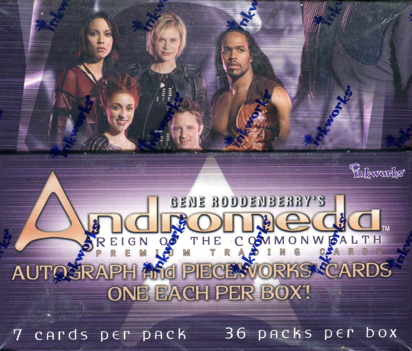 Andromeda Reign of the Commonwealth Card Box 36 Packs Inkworks 2004   - TvMovieCards.com