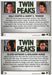 Twin Peaks Archives Base Card Set 72 Cards Rittenhouse 2019   - TvMovieCards.com