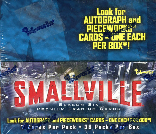 Smallville Season 6 Card Box 36 Packs Inkworks 2008   - TvMovieCards.com