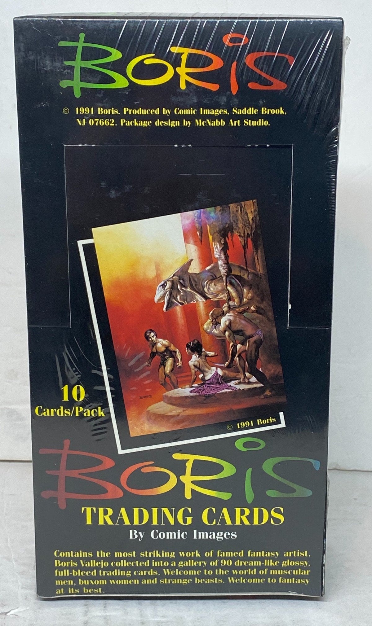 1991 BORIS Trading Cards Comic popular Images FACTORY Sealed Trading Card