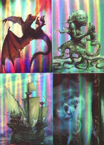 Harry Potter and the Goblet of Fire Box Topper Chase Card Set 4 Cards   - TvMovieCards.com