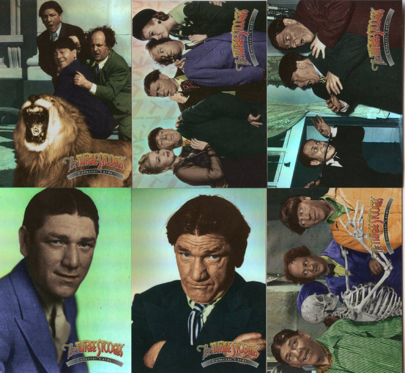 Three Stooges Shemp 12 Card Chase Set SS1 - SS12   - TvMovieCards.com