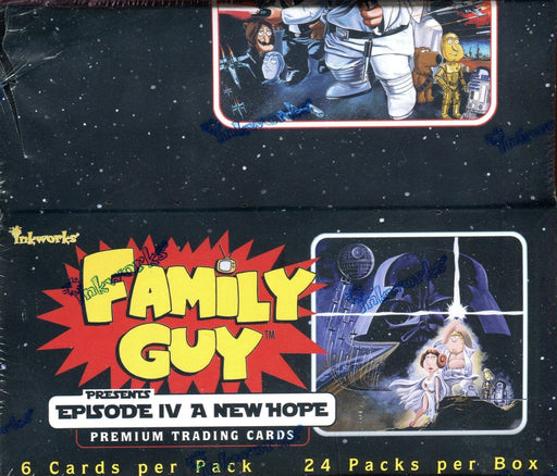 Family Guy Episode IV A New Hope (Star Wars) Card Box 24 Packs Inkworks 2008   - TvMovieCards.com