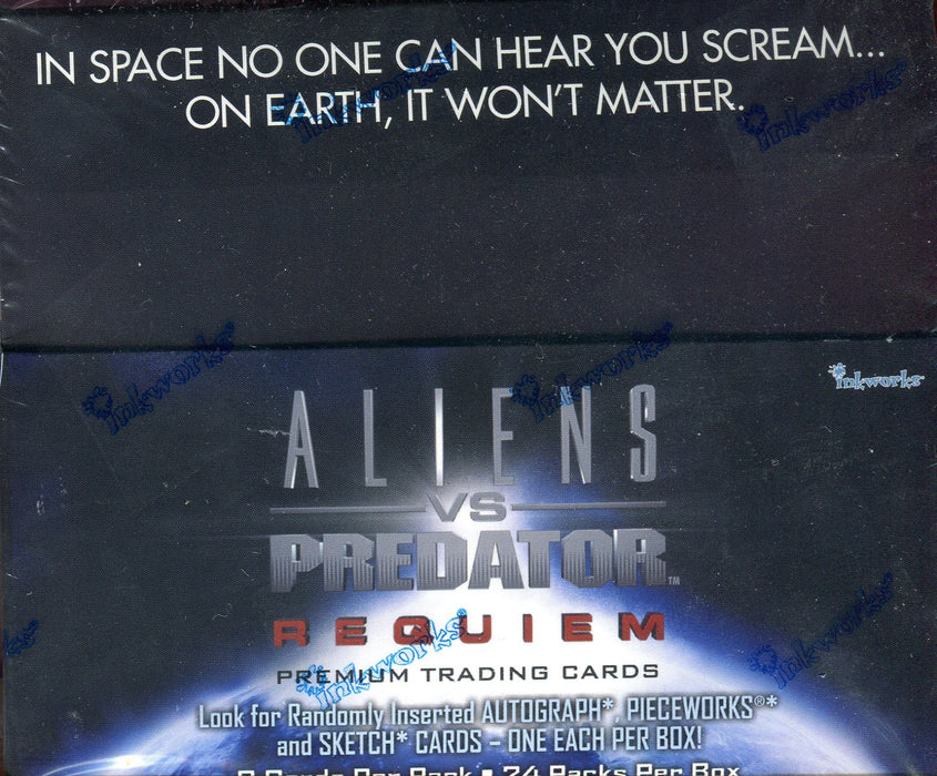Aliens vs Predator Requiem Card Box 24 Packs Inkworks 2007   - TvMovieCards.com