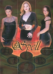 Charmed Connections Under Their Spell Foil Puzzle Chase Card Set SP1 thru SP9   - TvMovieCards.com
