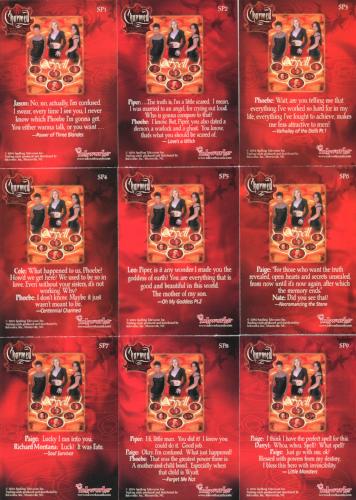 Charmed Connections Under Their Spell Foil Puzzle Chase Card Set SP1 thru SP9   - TvMovieCards.com
