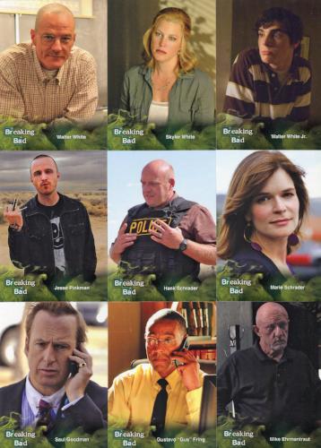 Breaking Bad Seasons 1-5 Base Trading Card Set 134 Cards Cryptozoic 2014   - TvMovieCards.com