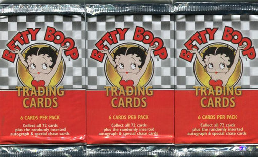 Betty Boop Cartoon Card Pack Lot 24 Sealed Packs Dart Flipcards 2001   - TvMovieCards.com