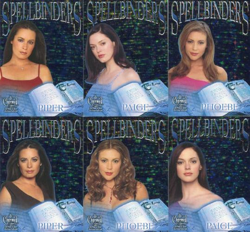 Charmed The Power of Three Spellbinders Chase Card Set S-1 thru S-6   - TvMovieCards.com